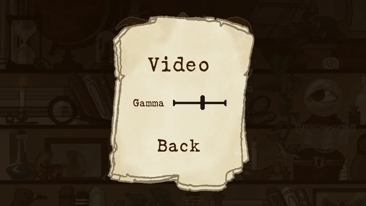 Video: a slider for gamma